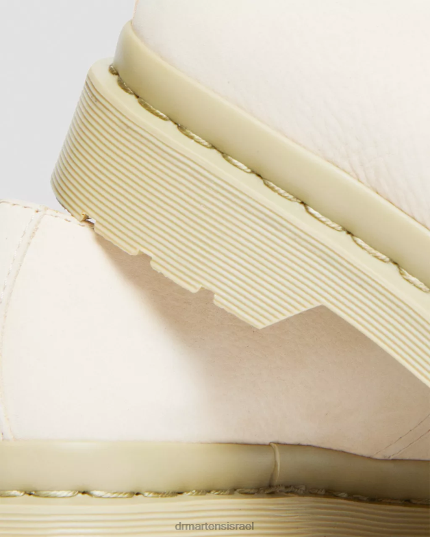 נעלי אוקספורד מעור נובוק מונו 1461 Dr. Martens קלף בז' טחון נובוק wp הַנעָלָה N8BB8304