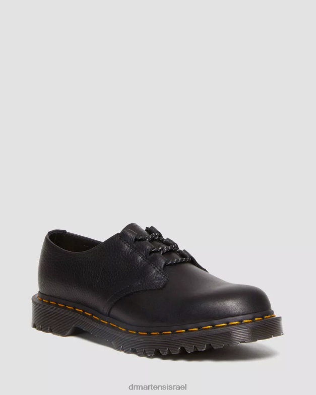 1461 תוצרת אנגליה אוקספורד עור ghilli Dr. Martens סירה שחורה ואטאקמה הַנעָלָה N8BB8316