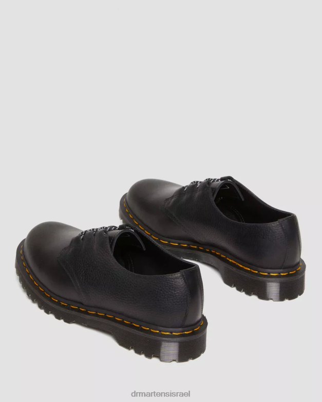 1461 תוצרת אנגליה אוקספורד עור ghilli Dr. Martens סירה שחורה ואטאקמה הַנעָלָה N8BB8316