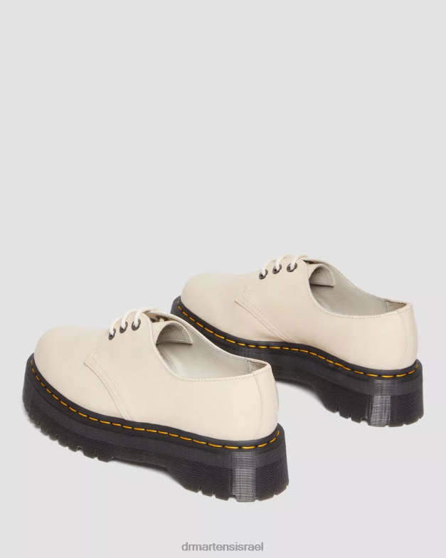 נעלי פלטפורמה מעור 1461 ii pisa Dr. Martens קלף בז' פיזה הַנעָלָה N8BB8303
