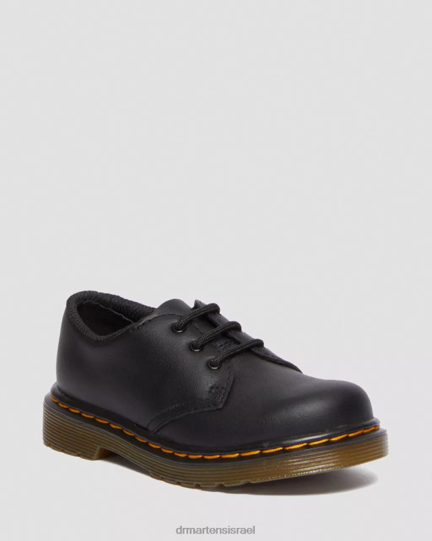 נעלי אוקספורד מעור פעוט 1461 softy t Dr. Martens שחור softy t הַנעָלָה N8BB8405
