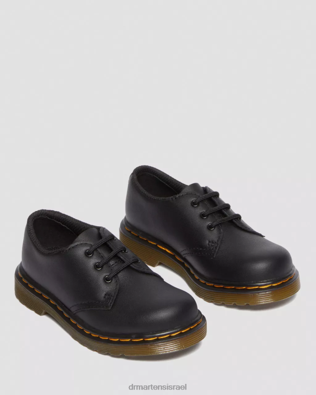 נעלי אוקספורד מעור פעוט 1461 softy t Dr. Martens שחור softy t הַנעָלָה N8BB8405
