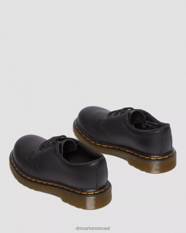 נעלי אוקספורד מעור פעוט 1461 softy t Dr. Martens שחור softy t הַנעָלָה N8BB8405