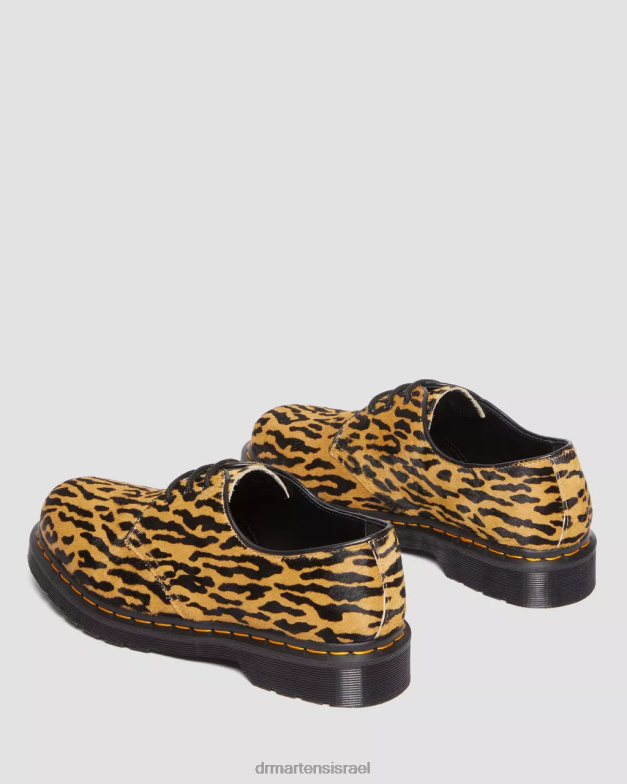 1461 wacko maria נעלי אוקספורד שיער Dr. Martens שיער שחור ושזוף הַנעָלָה N8BB8278