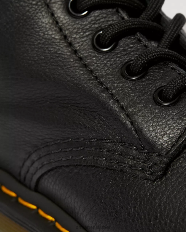 מגפיים מעור וירג'יניה 1b60 בגובה הברך Dr. Martens וירג'יניה שחורה הַנעָלָה N8BB8363