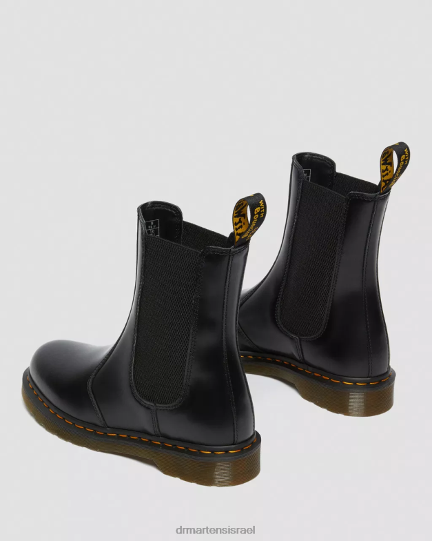 מגפי צ'לסי מעור חלק 2976 היי Dr. Martens שחור חלק הַנעָלָה N8BB8109
