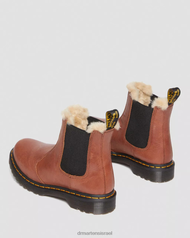 מגפי צ'לסי 2976 לאונורה מלאי פרווה Dr. Martens מפרפר שיזוף הַנעָלָה N8BB826