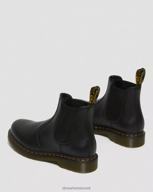 מגפי צ'לסי מעור נאפה 2976 Dr. Martens נאפה שחורה הַנעָלָה N8BB839