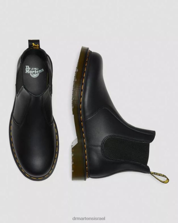 מגפי צ'לסי מעור נאפה 2976 Dr. Martens נאפה שחורה הַנעָלָה N8BB839