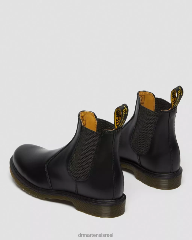 מגפי צ'לסי מעור חלק 2976 Dr. Martens שחור חלק הַנעָלָה N8BB83