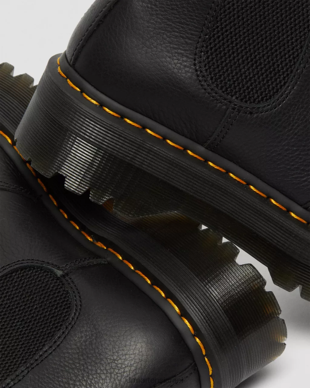 מגפי צ'לסי פלטפורמה 2976 מלאי פרווה Dr. Martens פיזה שחורה הַנעָלָה N8BB862