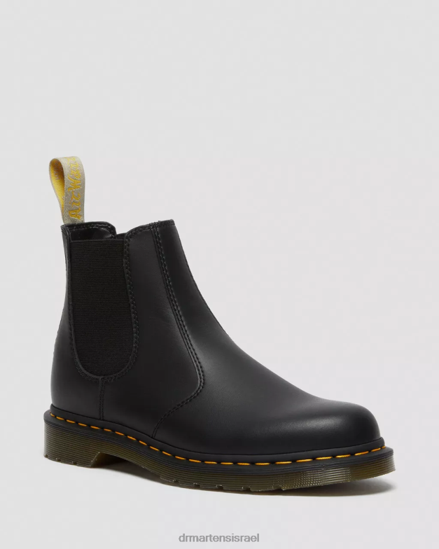 מגפי פליקס צ'לסי טבעוניים 2976 Dr. Martens פליקס שחור לשפשף הַנעָלָה N8BB87