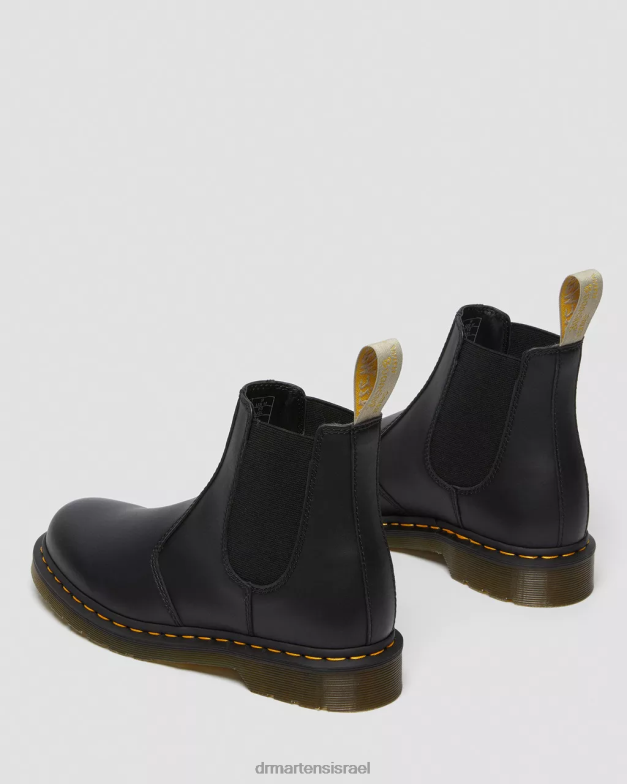 מגפי פליקס צ'לסי טבעוניים 2976 Dr. Martens פליקס שחור לשפשף הַנעָלָה N8BB87