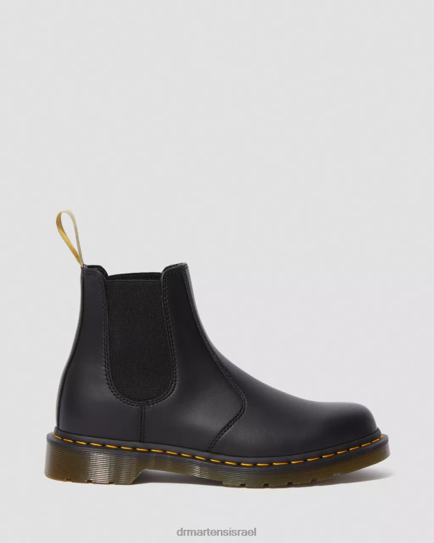 מגפי פליקס צ'לסי טבעוניים 2976 Dr. Martens פליקס שחור לשפשף הַנעָלָה N8BB87
