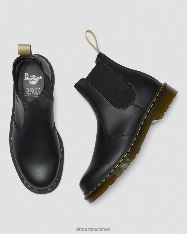 מגפי פליקס צ'לסי טבעוניים 2976 Dr. Martens פליקס שחור לשפשף הַנעָלָה N8BB87