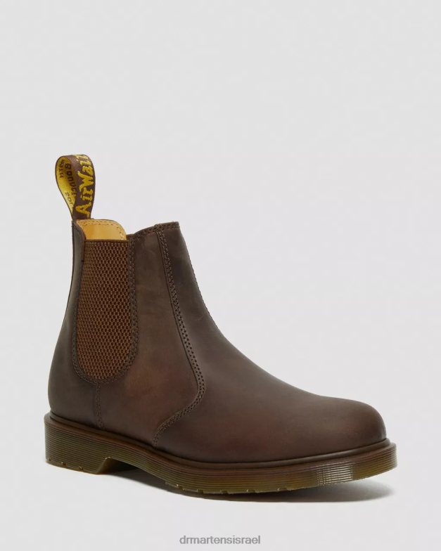 מגפי צ'לסי מעור סוס משוגעים 2976 Dr. Martens סוס חום מטורף הַנעָלָה N8BB886