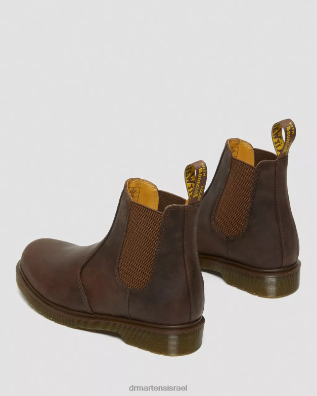 מגפי צ'לסי מעור סוס משוגעים 2976 Dr. Martens סוס חום מטורף הַנעָלָה N8BB886