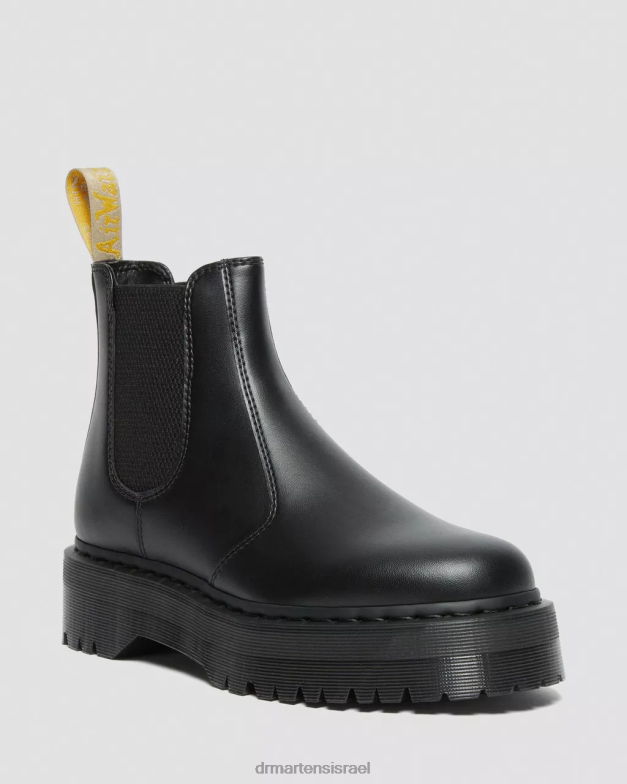מגפי צ'לסי טבעוניים 2976 פליקס פלטפורמה Dr. Martens פליקס שחור לשפשף הַנעָלָה N8BB89