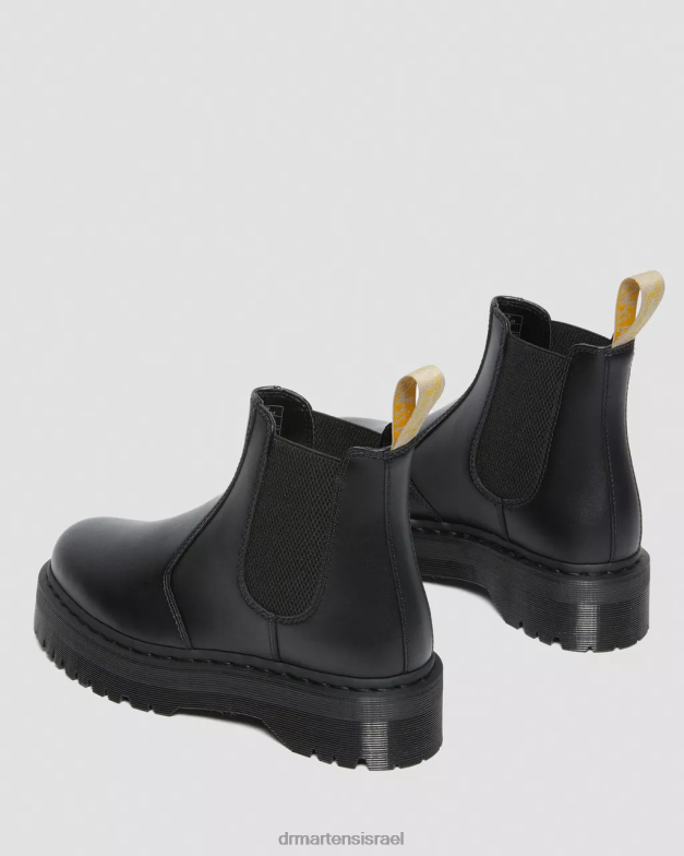 מגפי צ'לסי טבעוניים 2976 פליקס פלטפורמה Dr. Martens פליקס שחור לשפשף הַנעָלָה N8BB89