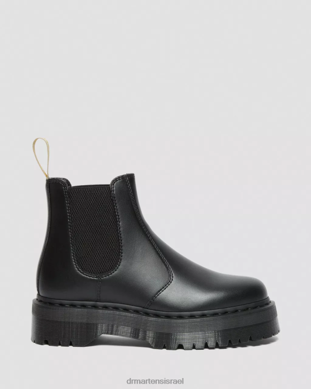מגפי צ'לסי טבעוניים 2976 פליקס פלטפורמה Dr. Martens פליקס שחור לשפשף הַנעָלָה N8BB89