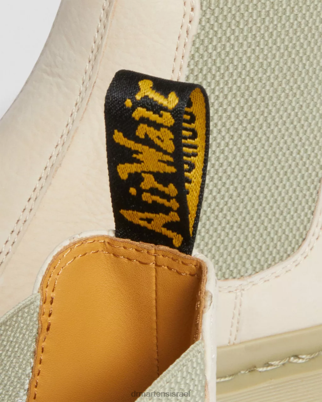 מגפי צ'לסי מעור נובוק מונו 2976 Dr. Martens קלף בז' טחון נובוק wp הַנעָלָה N8BB8119