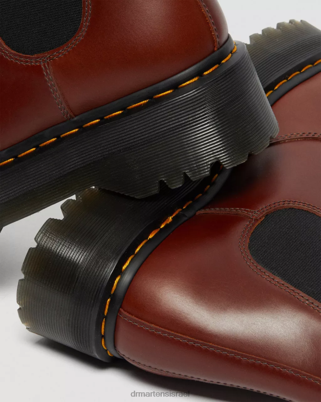 מגפי פלטפורמה מצופים 2976 פרווה מלאכותית Dr. Martens אברוצו חום wp הַנעָלָה N8BB8155