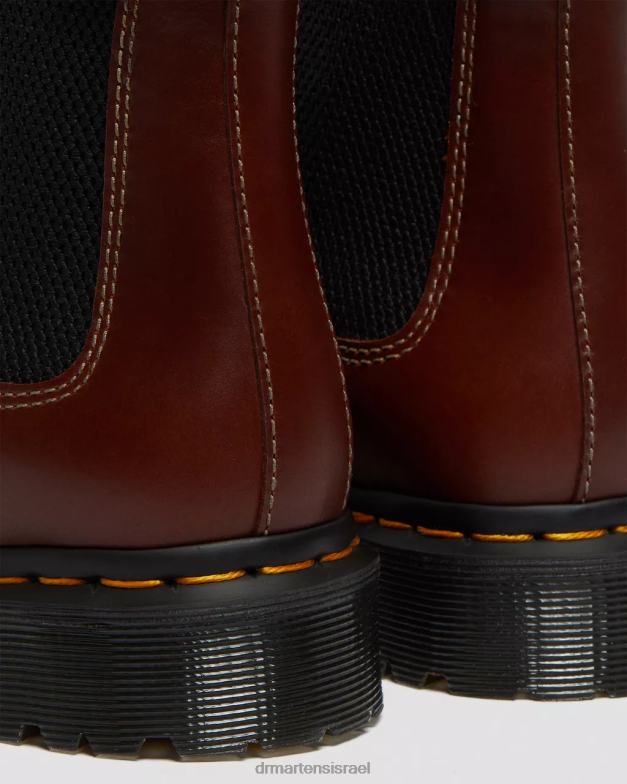 מגפי צ'לסי מרופדים בפרווה מלאכותית של ליאונור 2976 Dr. Martens אברוצו חום wp הַנעָלָה N8BB8196