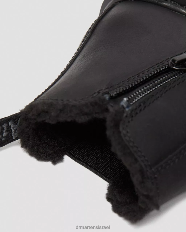 מגפי צ'לסי בשילוב פרווה מלאכותית משנת 2976 Dr. Martens הרפובליקה השחורה wp הַנעָלָה N8BB8439