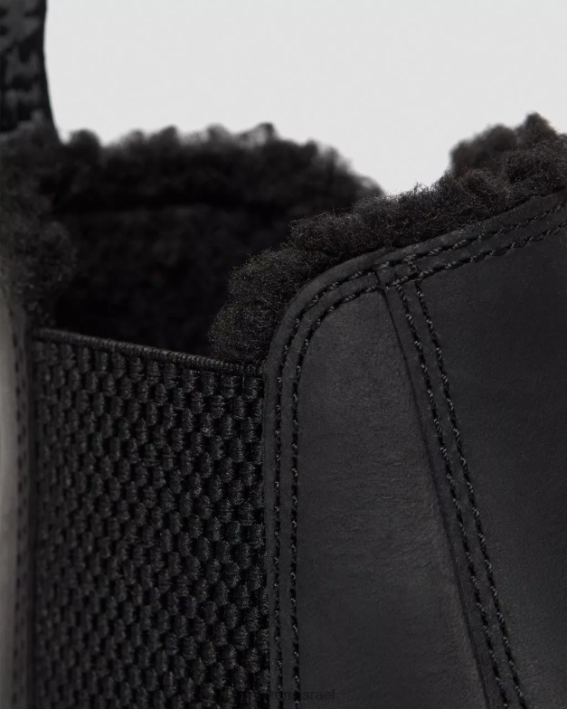 מגפי צ'לסי בשילוב פרווה מלאכותית משנת 2976 Dr. Martens הרפובליקה השחורה wp הַנעָלָה N8BB8439