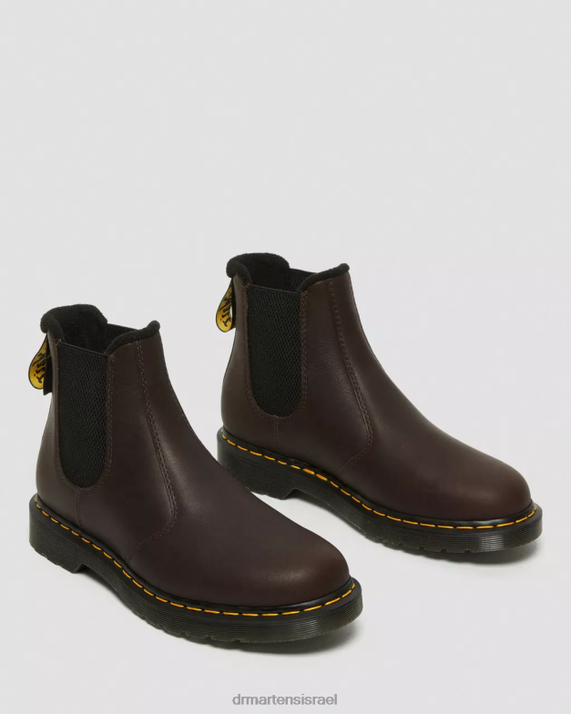 מגפי צ'לסי מעור חם 2976 Dr. Martens גבורה חום כהה wp הַנעָלָה N8BB871