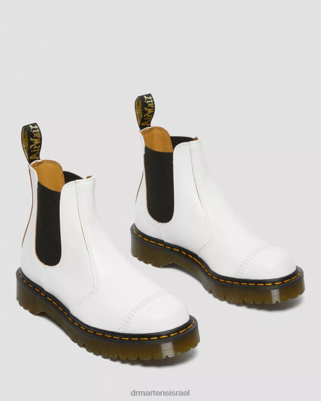 2976 bex תוצרת אנגליה מגפי צ'לסי Dr. Martens קווילון לבן הַנעָלָה N8BB8144