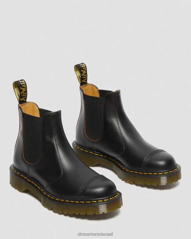 2976 bex תוצרת אנגליה מגפי צ'לסי Dr. Martens קווילון שחור הַנעָלָה N8BB8194