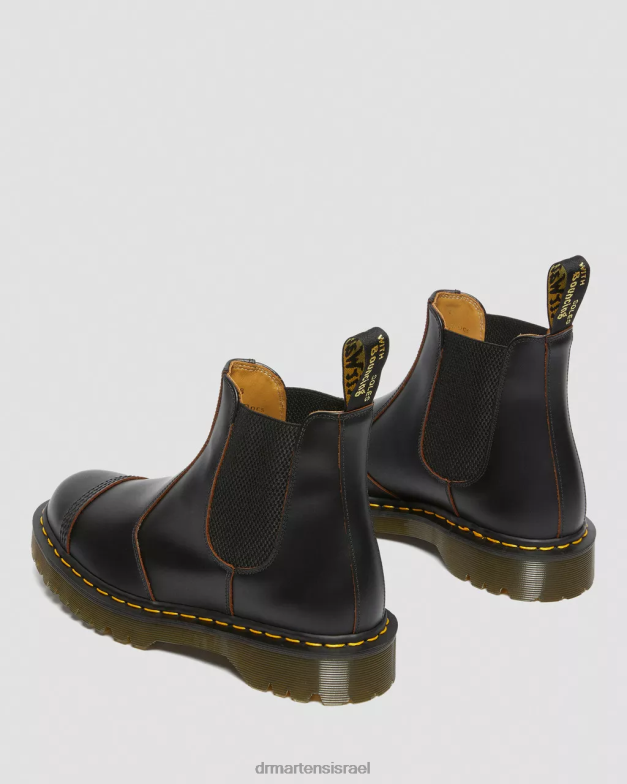 2976 bex תוצרת אנגליה מגפי צ'לסי Dr. Martens קווילון שחור הַנעָלָה N8BB8194