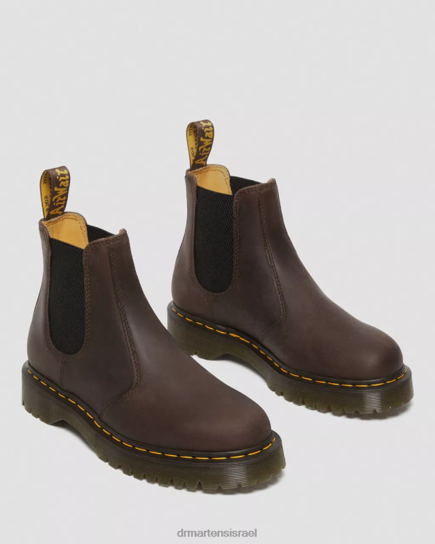 מגפי צ'לסי 2976 bex crazy horse Dr. Martens סוס משוגע חום כהה הַנעָלָה N8BB857