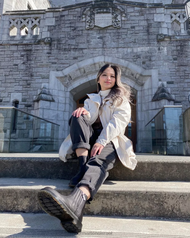 מגפי צ'לסי עם רוכסן 2976 dm Dr. Martens מפלסת שלג שחורה הַנעָלָה N8BB8164