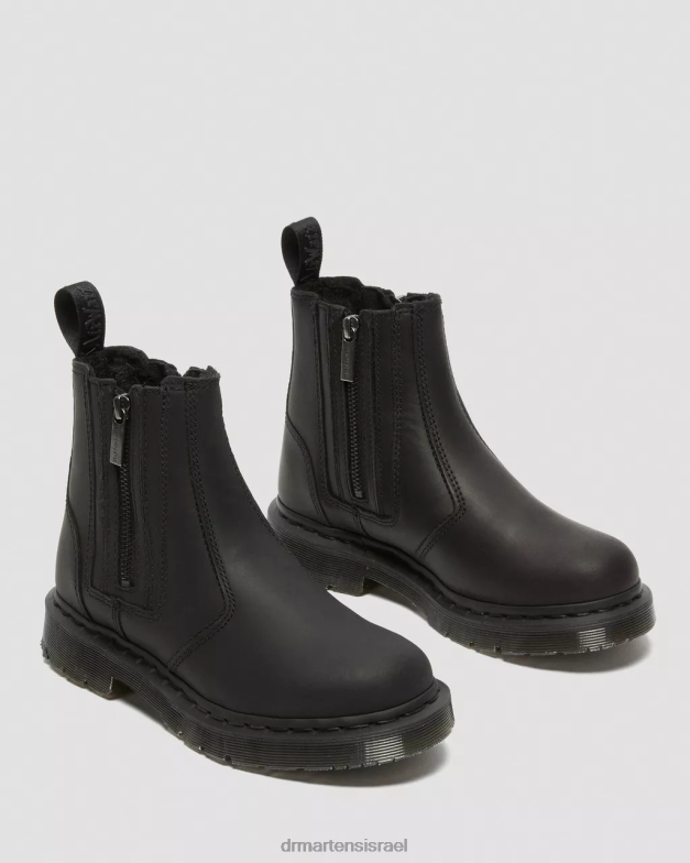 מגפי צ'לסי עם רוכסן 2976 dm Dr. Martens מפלסת שלג שחורה הַנעָלָה N8BB8164