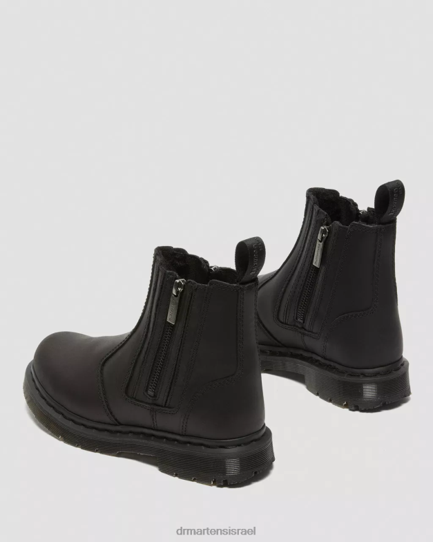 מגפי צ'לסי עם רוכסן 2976 dm Dr. Martens מפלסת שלג שחורה הַנעָלָה N8BB8164