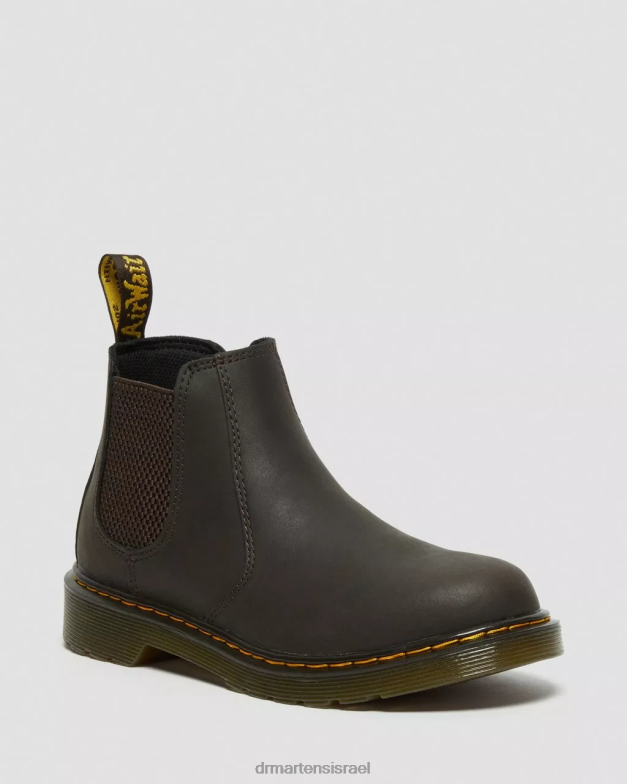 מגפי צ'לסי עור 2976 wildhorse Dr. Martens סוס בר בגוון חום כהה הַנעָלָה N8BB8461
