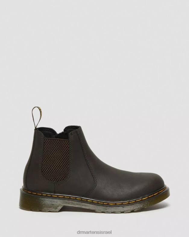 מגפי צ'לסי עור 2976 wildhorse Dr. Martens סוס בר בגוון חום כהה הַנעָלָה N8BB8461