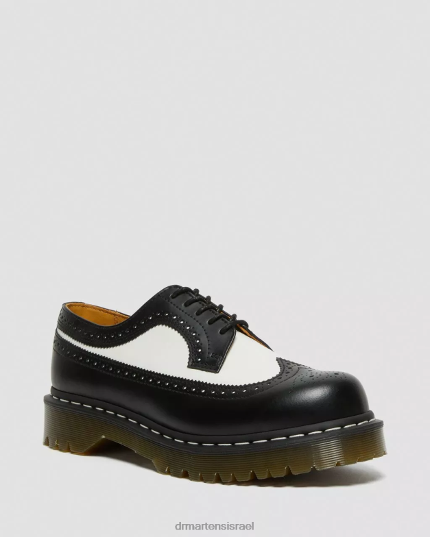נעלי ברוג 3989 bex עור חלק Dr. Martens שחור חלק הַנעָלָה N8BB8222