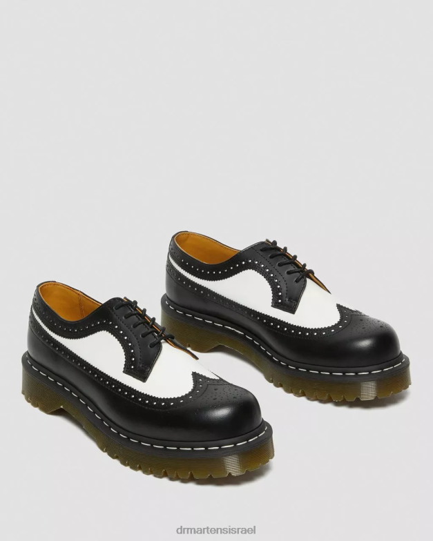נעלי ברוג 3989 bex עור חלק Dr. Martens שחור חלק הַנעָלָה N8BB8222