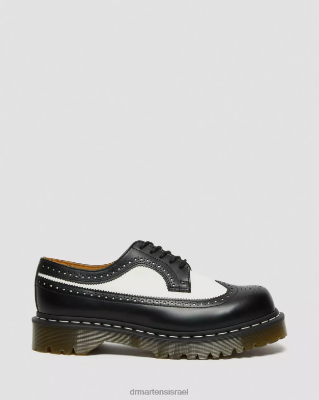 נעלי ברוג 3989 bex עור חלק Dr. Martens שחור חלק הַנעָלָה N8BB8222