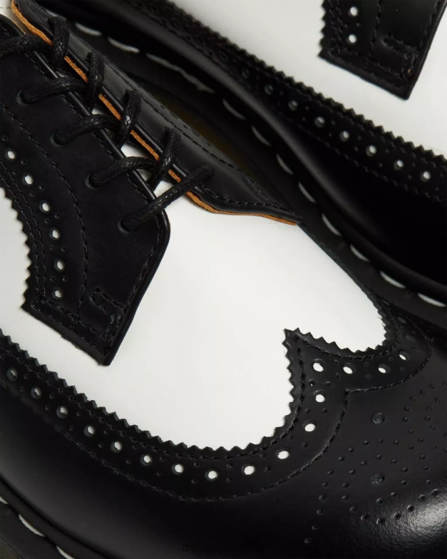 נעלי ברוג 3989 bex עור חלק Dr. Martens שחור חלק הַנעָלָה N8BB8222