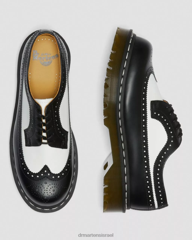 נעלי ברוג 3989 bex עור חלק Dr. Martens שחור חלק הַנעָלָה N8BB8222