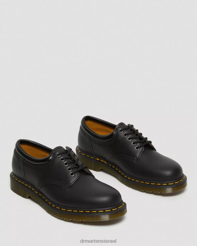 נעלי קז'ואל מעור נאפה 8053 Dr. Martens נאפה שחורה הַנעָלָה N8BB8291