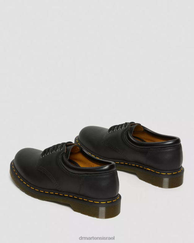 נעלי קז'ואל מעור נאפה 8053 Dr. Martens נאפה שחורה הַנעָלָה N8BB8291