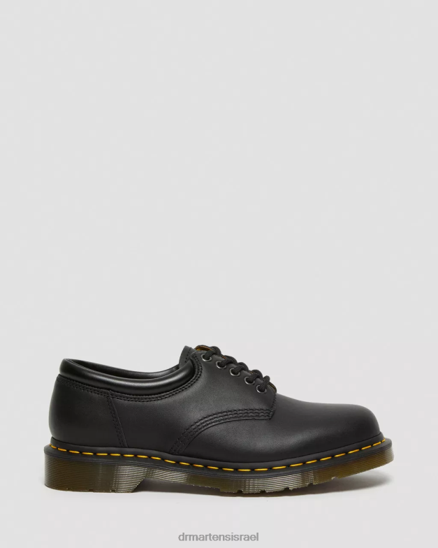 נעלי קז'ואל מעור נאפה 8053 Dr. Martens נאפה שחורה הַנעָלָה N8BB8291