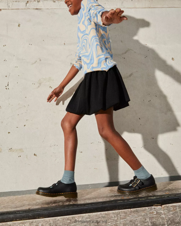 נעלי עור ג'וניור 8065 softy t מרי ג'יין Dr. Martens שחור softy t הַנעָלָה N8BB8428
