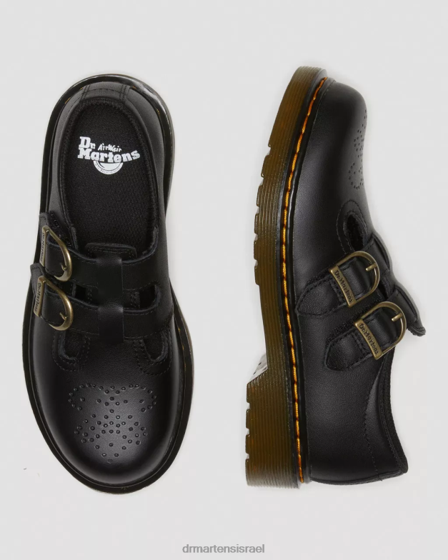 נעלי עור ג'וניור 8065 softy t מרי ג'יין Dr. Martens שחור softy t הַנעָלָה N8BB8428