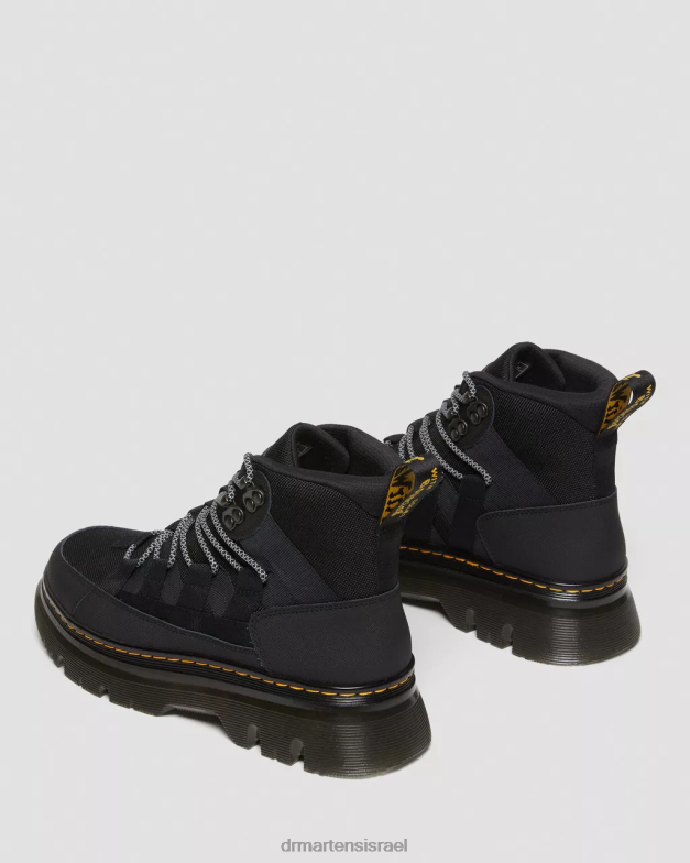 מגפיים קז'ואל מעור בורי Dr. Martens Ajax שחור & קשיח במיוחד והידרו הַנעָלָה N8BB845